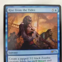 1x MTG FOIL Rise From The Tides Friday Night Magic FNM Promo NM Near Mint - Image 5