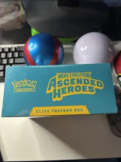 Pokemon TCG Mega Evolution Ascended Heroes Elite Trainer Box English 2026 - Image 3