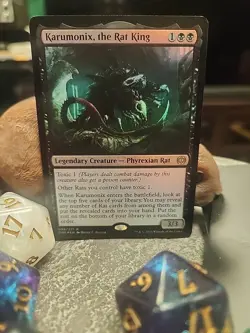MTG Karumonix, the Rat King - Foil art - ONE #098/271 - Image 1