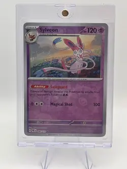 2025 Pokemon Prismatic Evolutions Sylveon 040/131 Rare Holo TCG Card NM - Image 1