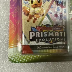 Pokemon TCG Prismatic Evolutions Sealed 2-Pack Blister Pokemon Day Stamp Eevee - Image 5
