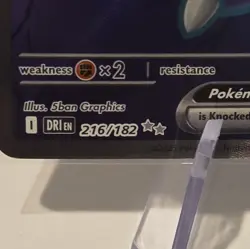 The Pokemon Company Team Rocket’s Nidoking ex 216/182 Full Art UR EN 2025 - Image 2