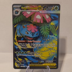 Pokemon TCG Mega Venusaur EX Me01 155/132 Ultra Rare Full Art Holo 380HP EN - Image 1