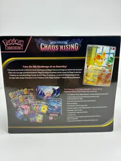 Pokemon Chaos Rising Pokemon Center ETB Elite Trainer Box Factory Sealed New - Image 2
