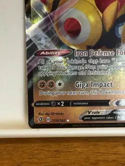 Falinks V 110/192 Ultra Rare Holo SWSH02: Rebel Clash NM Pokemon - Image 2