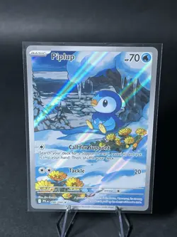 Piplup 098/094 - Illustration Rare - Pokemon TCG: Phantasmal Flames - Image 1