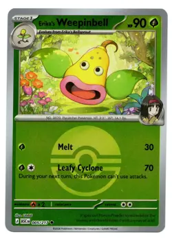 Pokemon Erika's Weepinbell (Poke Ball) Reverse Holo Ascended Heroes 005/217 NM - Image 1