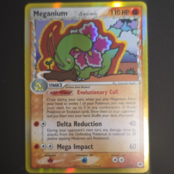 Pokemon Meganium Delta Species Dragon Frontiers 4/101 Holo Rare Eng - Image 1