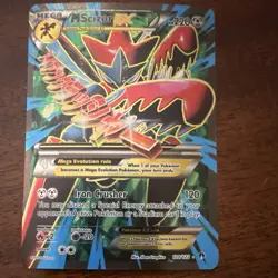 M Scizor EX (Full Art Ultra Rare) 120/122 Breakpoint Pokemon TCG Holo - Image 1