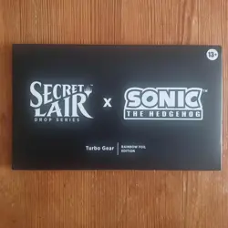 MTG Magic - Secret Lair Sonic : Turbo Gear - FOIL - Image 1