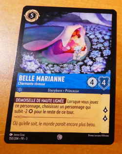 LORCANA TRADING CARD GAME TCG DISNEY CHAPITRE 3 BELLE MARIANNE 150/204 FR NEUF - Image 1