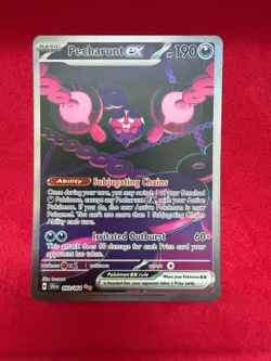Pecharunt EX 093/064 Holo Card Shrouded Fable Series - Image 1