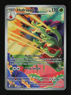 Hydrapple 188/182 Illustration Rare Destined Rivals Pokemon Cards - Image 1