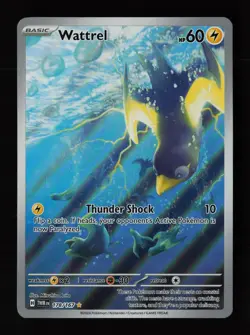 Wattrel 178/167 Illustration Rare Twilight Masquerade Pokemon Cards - Image 1