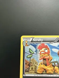 Scrafty 74/99 Pokemon Card Next Destinies Holo - Image 3