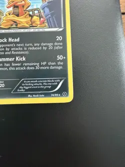 Scrafty 74/99 Pokemon Card Next Destinies Holo - Image 5