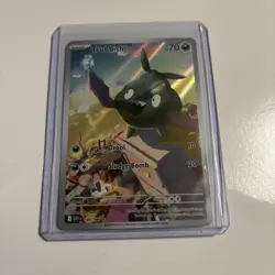 Pokemon TCG Trubbish Holo Card White Flare Illustration Rare 140/086 - Image 2