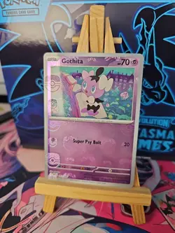Pokemon TCG Gothita Master Ball Holo Card 041/086 White Masterball #3 - Image 1