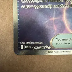Tool Scrapper 115/086 CRI Chaos Rising Full Art Pokemon TCG Card EN NM - Image 4