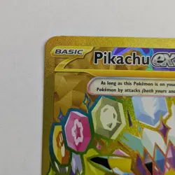 Pikachu EX 247/191 Sv08: Surging Sparks Holo Gold Hyper Rare Card Very Clean ! - Image 5