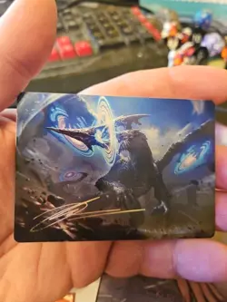 MTG - FINAL FANTASY - Yiazmat, Ultimate Mark Art Card (Gold-Stamped Signature) - Image 1