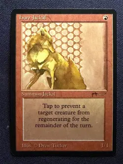Hurr Jackal - 1993 Magic the Gathering MTG Arabian Nights - Free Shipping! - Image 1