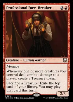 [MTG] Professional Face-Breaker (0216) (M3C) NM - Image 1