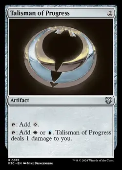 [MTG] Talisman of Progress (0313) (M3C) NM - Image 1