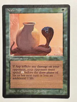 Nafs Asp MTG Arabian Nights 1993 Magic NM - Image 1