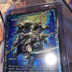 Turtles in Time (Showcase) (Fracture Foil) Teenage Mutant Ninja Turtles Foil - Image 2