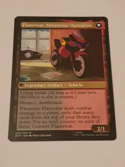 MTG Transformers - Flamewar, Brash Veteran - Mythic - Image 2