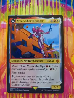 MtG: Arcee, Sharpshooter - The Brothers War - BOT - Non Foil - Near Mint - Image 1