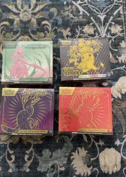Pokemon TCG Scarlet & Violet Elite Trainer Box Combo - Image 1