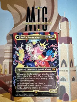 Kefka Court Mage (Amano) 🔥 Borderless NonFOIL 🔥 MTG NM Final Fantasy (0322) - Image 1