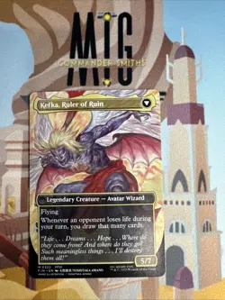 Kefka Court Mage (Amano) 🔥 Borderless NonFOIL 🔥 MTG NM Final Fantasy (0322) - Image 2