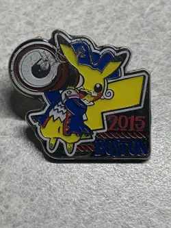Pokemon 2015 Boston World Championship collector Pin w/ Pikachu [B] - Image 2