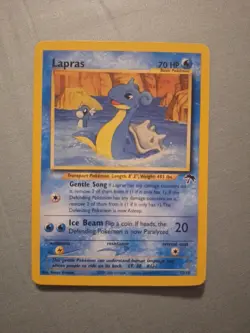 Pokemon Vintage Southern Islands Lapras 12/18 Rare WotC Promo - Image 1