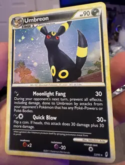 Pokemon Umbreon 22/95 Call of Legends Holo Rare NM/LP - Image 1