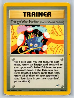 1999 Pokemon Neo Destiny Thought Wave Machine (Rocket's Secret Machine) #096/105 - Image 1