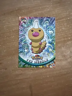 Pokemon Topps TV Animation Edition Weedle #13 - Image 1