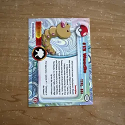 Pokemon Topps TV Animation Edition Weedle #13 - Image 2