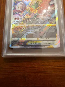 2022 Pokemon SWSH BSP Ultra Premium Collection #262 FA/Charizard VSTAR PSA 9 - Image 3