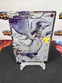 Pokemon TCG Reshiram 113/114 Celebrations 25th Anniversary Classic Collection NM - Image 2