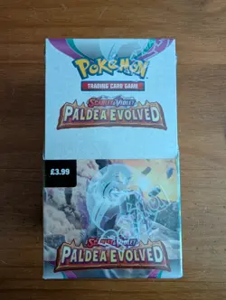 Pokemon Paldea Evolved Half Booster Box - New & Sealed - Image 1