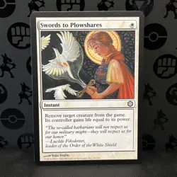 MTG Swords to Plowshares - Ice Age - Lightly Played - Image 1