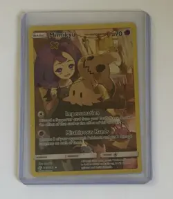 Pokemon Mimikyu 245/236 Secret Rare Full Art Cosmic Eclipse NM Holo - Image 1
