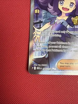 Acerolas Mischief 165/132 Mega Evolutions Full Art Trainer Pokemon TCG Mint - Image 2