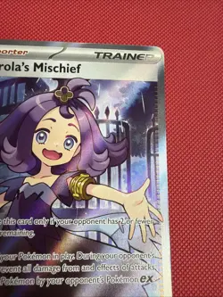 Acerolas Mischief 165/132 Mega Evolutions Full Art Trainer Pokemon TCG Mint - Image 4