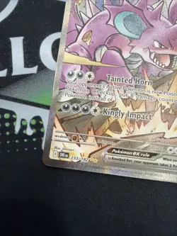 Pokemon Team Rocket's Nidoking ex 233/182 Special Illustration Rare – NM - Image 5