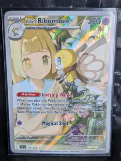 Pokemon TCG Journey Together Lillie's Ribombee - Image 1